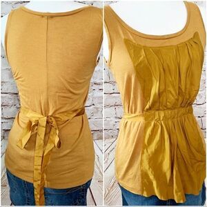 J. Crew silk blend sleeveless tie back top